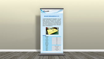 易拉寶與展架圖文排版設計 網絡技術服務的視覺魅力與價值